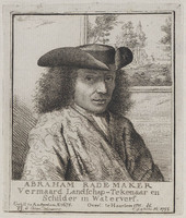 KG 07369
<br/>
Portret Abraham Rademaker
<br/>
<em>Noorde, Cornelis van (1731-1795)</em>